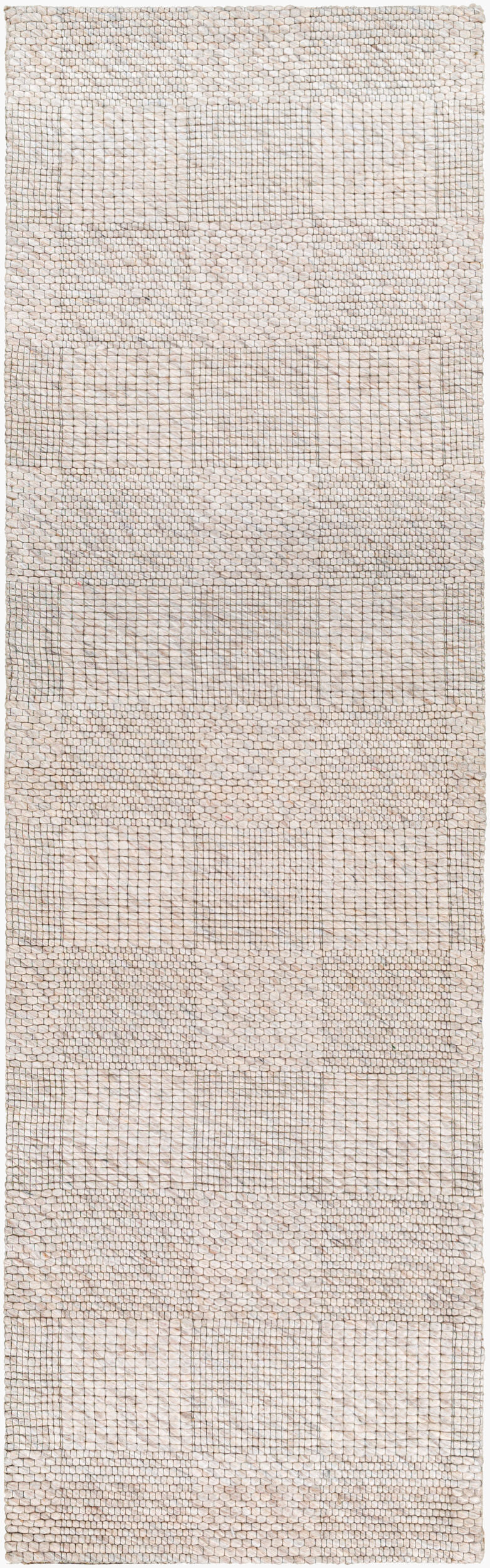 Surya Colarado 2' X 3' Handmade Wool Rug – Stylish, Easy-care, Modern Design For Any Home Decor Off,White Wool Cdo2308-268