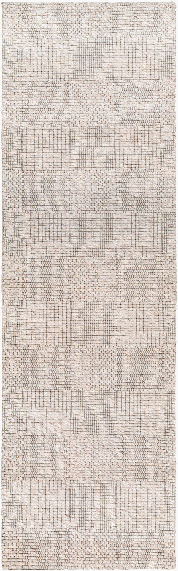 Surya Colarado 2' X 3' Handmade Wool Rug – Stylish, Easy-care, Modern Design For Any Home Decor Off,White Wool Cdo2308-268