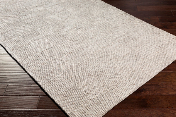 Surya Colarado 2' X 3' Handmade Wool Rug – Stylish, Easy-care, Modern Design For Any Home Decor Off,White Wool Cdo2308-23