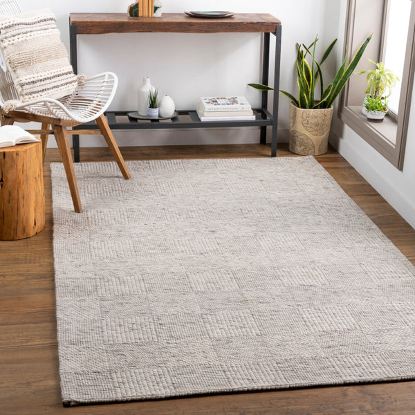 Surya Colarado 2' X 3' Handmade Wool Rug – Stylish, Easy-care, Modern Design For Any Home Decor Off,White Wool Cdo2308-23