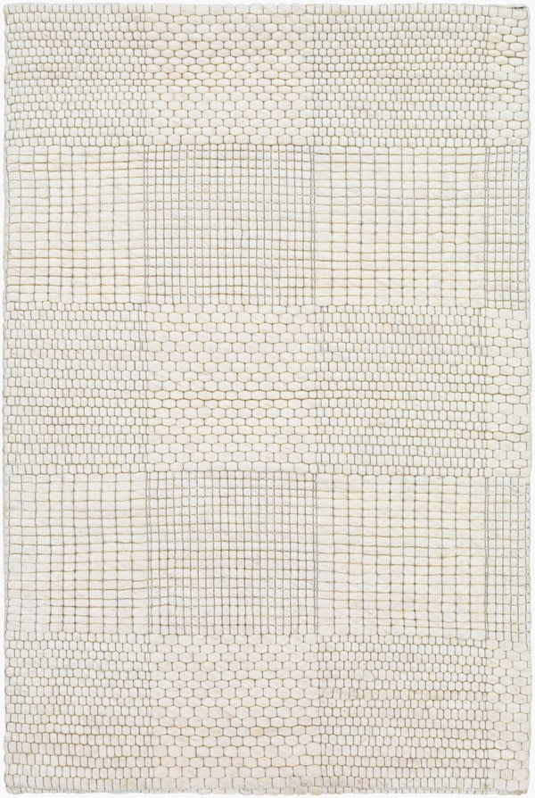 Surya Colarado 2' X 3' Handmade Wool Rug – Stylish, Easy-care, Modern Design For Any Home Decor Ivory Wool Cdo2310-23