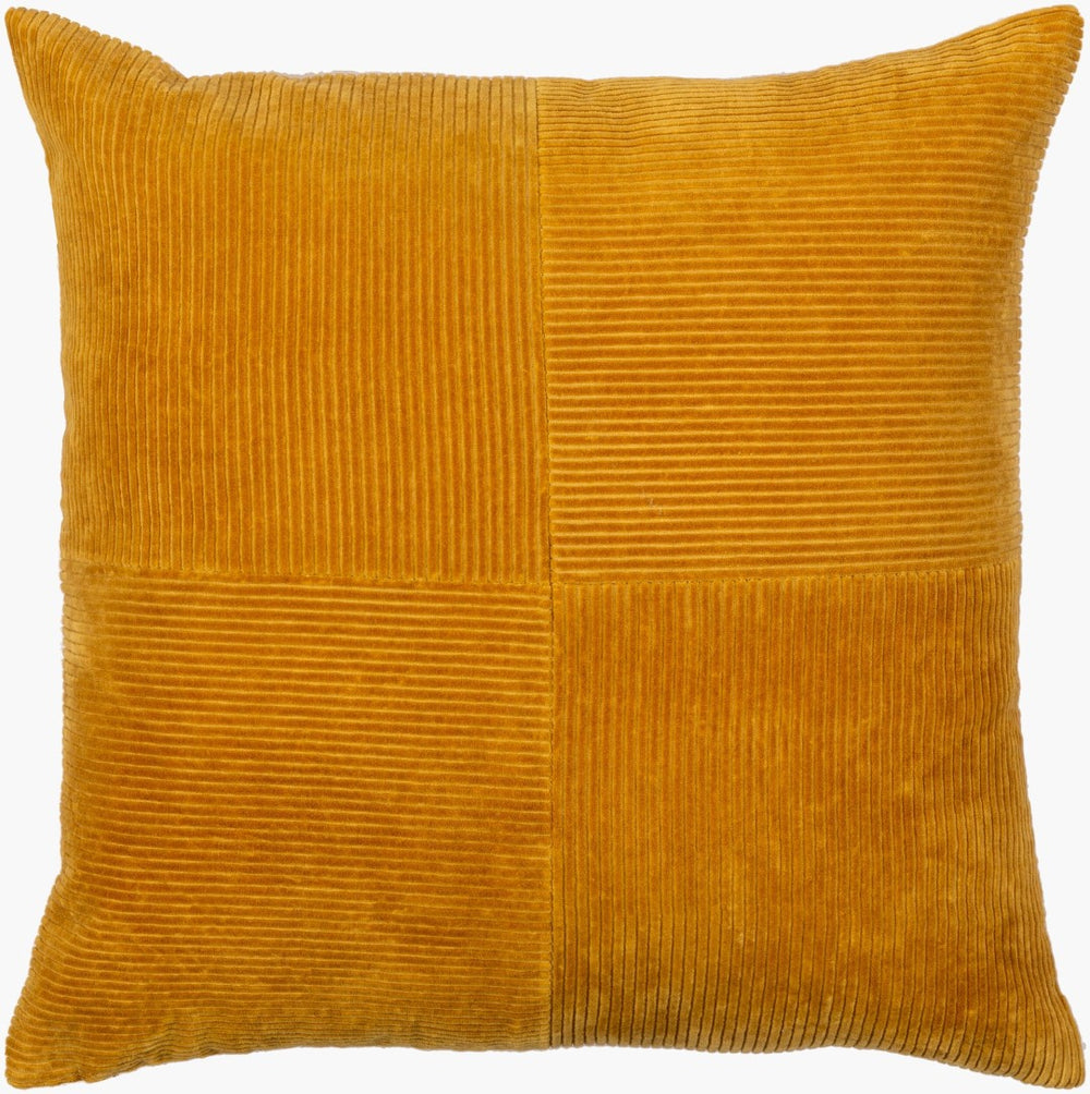 Livabliss Corduroy Quilted Cotton Accent Pillow Soft Tactile Texture for Modern Minimalist Spaces CDQ003-1818D