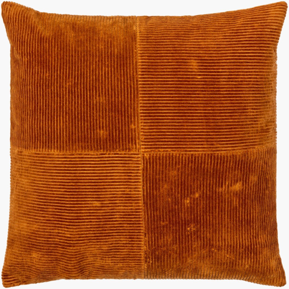 Livabliss Corduroy Quilted Cotton Accent Pillow Soft Textured Minimalist Design for Any Room CDQ006-2020