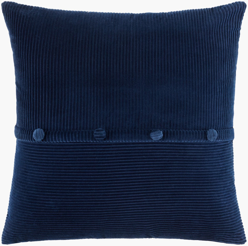Livabliss Corduroy Quarters Ridged Cotton Throw Pillow Handcrafted Bohemian Sofa Accent CDQ011-2020D