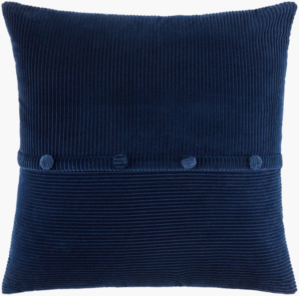 Livabliss Corduroy Cotton Accent Pillow Artisan Handmade Ridged Texture for Sofa or Bed CDQ011-2222
