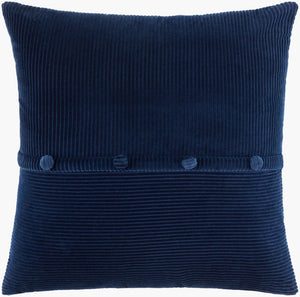 Livabliss Corduroy Cotton Square Accent Pillow Handcrafted Tactile Texture for Sofa or Bed CDQ011-1818P