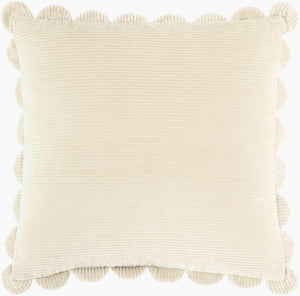 Livabliss Corduroy Cotton Accent Pillow Ribbed Texture Square Sofa Bed Bohemian Farmhouse Decor CDQ013-2222D