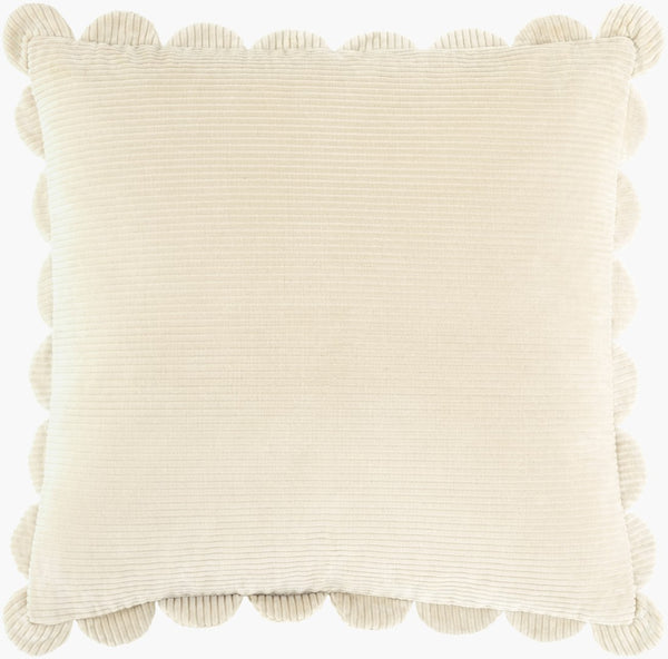 Livabliss Corduroy Cotton Accent Pillow Ribbed Texture Square Sofa Bed Bohemian Farmhouse Decor CDQ013-2222D
