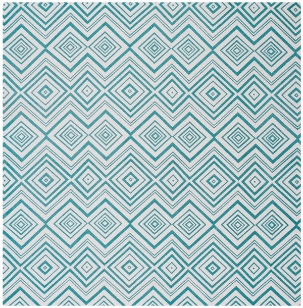 Safavieh Cedar Brook 142 Hand Loomed  Rug Ivory / Light Teal CDR142A-4