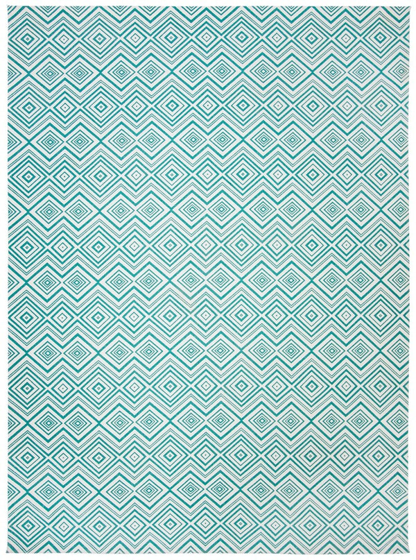 Safavieh Cedar Brook 142 Hand Loomed  Rug Ivory / Light Teal CDR142A-4