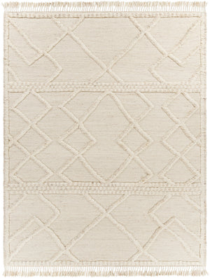 Cadiz CDZ-2303 8' x 10' Handmade Rug CDZ2303-810  Light Beige, Medium Gray, Cream Surya