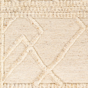 Cadiz CDZ-2303 8' x 10' Handmade Rug CDZ2303-810  Light Beige, Medium Gray, Cream Surya