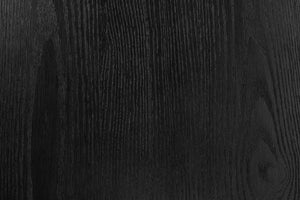 English Elm 1pc Round Dining Table 48"Ø x 30"H Black Finish with Cone-Shaped Bent Wood Base Seats 4 Modern Centerpiece B011S01727