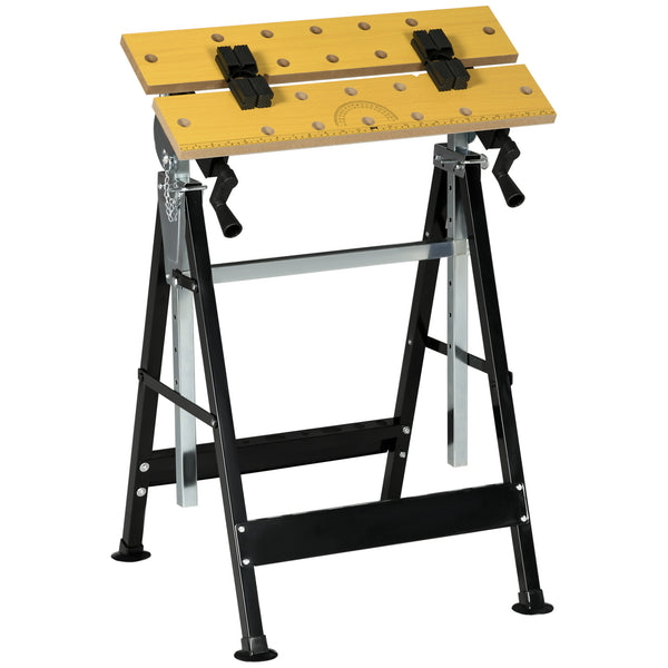 English Elm Homcom Rolling Mop Bucket 21 Quart with Wringer and Dual Chamber Water Separation W2225P217273