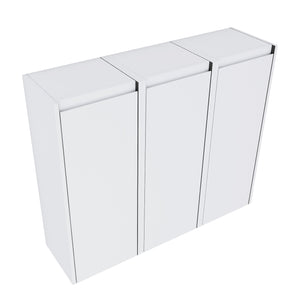 English Elm 12" Bathroom Side Cabinet - Space-Saving Design With Reversible Soft-Close Doors For Modern Storage W999S00279