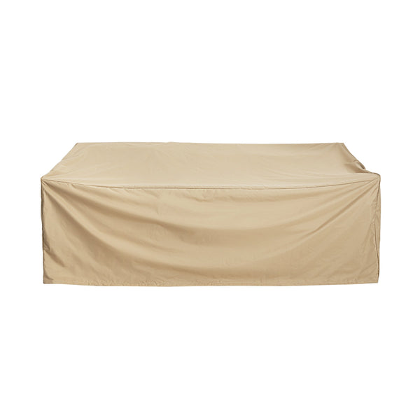 English Elm Christopher Knight Home® - SHILED Beige Patio 3-Seater Sofa Cover – Weatherproof, UV-Resistant Fabric, Lightweight & Durable Protection for Outdoor Furniture N775P230615B