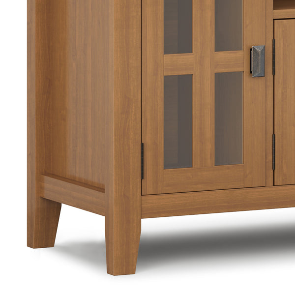 English Elm Artisan 72" Handcrafted Tv Media Stand In Honey Brown - Stylish Storage For Your Living Room Décor B136P158424