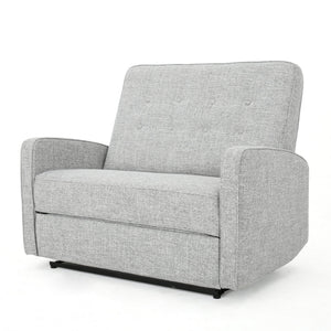 English Elm Christopher Knight Home® - 47" Wide Manual Standard Recliner with Plush Fabric Upholstery, Spacious 47" Seat, Durable Frame, Comfort LIGHT GREY 61259.00LGTW