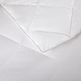 Madison Park Signature 1000 Thread Count Cotton Rich Casual Diamond Quilting Down Alternative Comforter MPS10-100 White