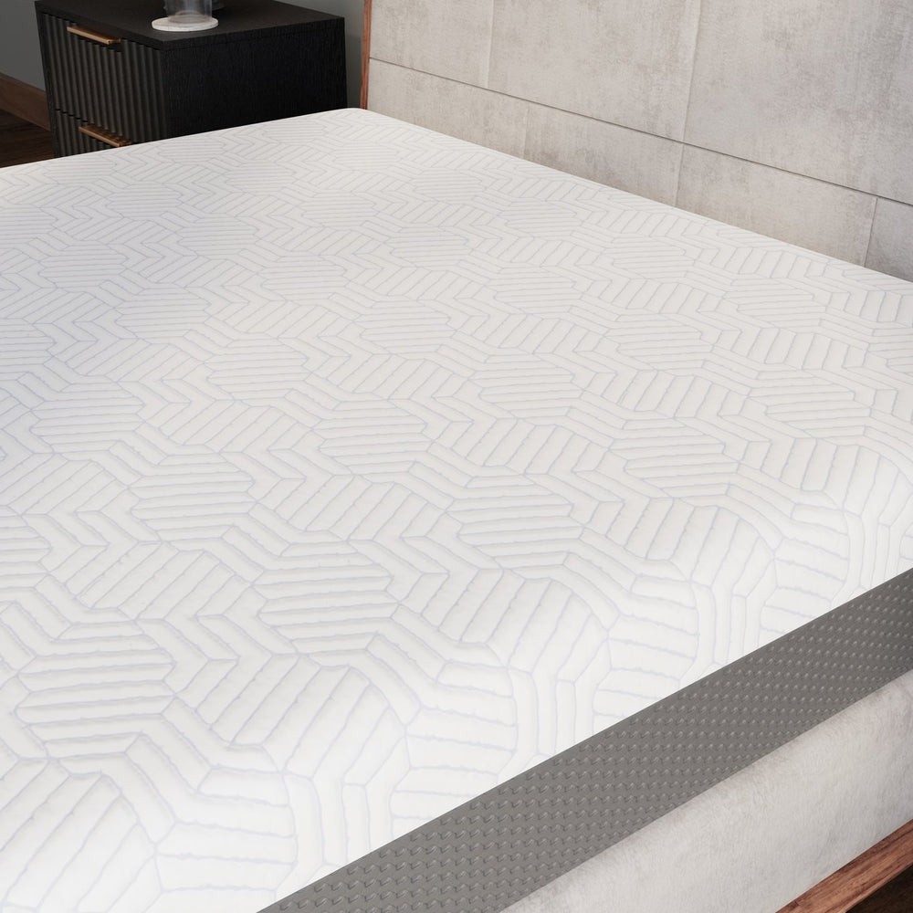 English Elm Omne Fria Gel Foam Twin Xl Mattress with Phase Change Cooling Cover Medium Firm B047P316876
