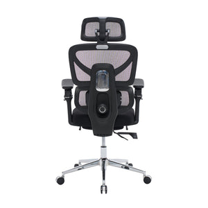 English Elm Ergonomic Mesh Home Office Chair with Massage Lumbar 6d Arms and 4d Headrest W2069P454356