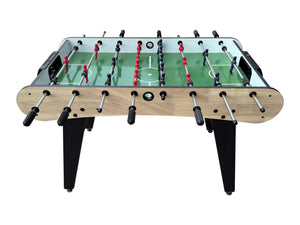 English Elm Soccer Foosball Table 4 Foot Chrome Rod Mdf Game Room Family Indoor Play W1936P304934