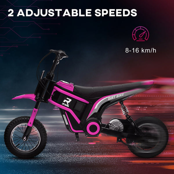 English Elm Aosom 12v Electric Kids Ride on Utv with Remote Control Suspension and Music System Pink W2225P229511