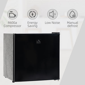 English Elm Homcom Compact Upright Freezer 1.1 Cu Ft with Reversible Door for Dorm or Office W2225P173901
