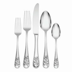 Lenox Chestnut Ridge 65-Piece Flatware Set Metallic, STAINLESS METAL 894645