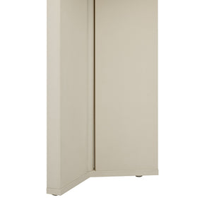 English Elm U_Style Modern Console Table With Pine Veneer & Geometric Legs For Entryway, Living Room & Study N711P289142K-GIGA