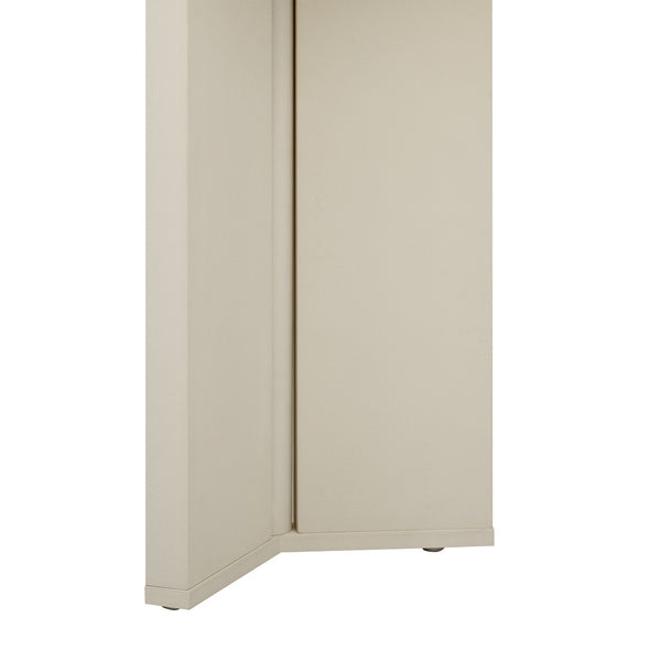 English Elm U_Style Modern Console Table With Pine Veneer & Geometric Legs For Entryway, Living Room & Study N711P289142K-GIGA