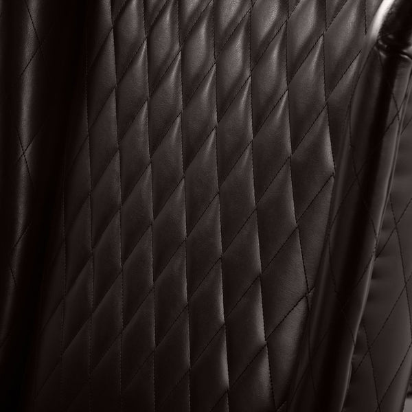 English Elm 23.03" Wide Pu Leather Wingback Accent Chair with Tall Back and Solid Birch Legs W680P421537