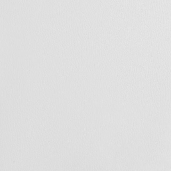 English Elm Edenton White Upholstered Adjustable Bar Stool Set of 2 — Swivel Leatherette Comfort, Metal Base Stable B062P344920