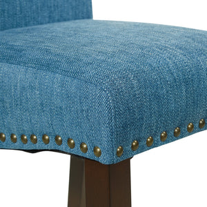 OSP Home Furnishings Parsons Dining Chair Navy Fabric