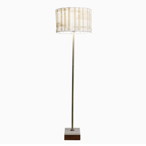 English Elm Ashcroft Furniture - Minimalist Floor Lamp - Sleek Slim Design With Neutral Shade For Modern Living Room & Bedroom Ambiance B183P315095