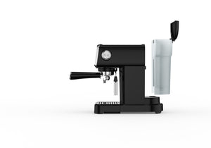 English Elm 20bar Slim Espresso Machine with Steam Wand Cup Warmer and 43oz Detachable Tank W1002P414529