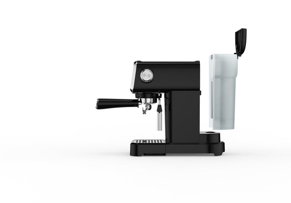 English Elm 20bar Slim Espresso Machine with Steam Wand Cup Warmer and 43oz Detachable Tank W1002P414529