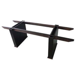 English Elm 93" Casino Craps Table with Felt Surface Diamond Pyramid Rubber Game Room Play W2748S00054