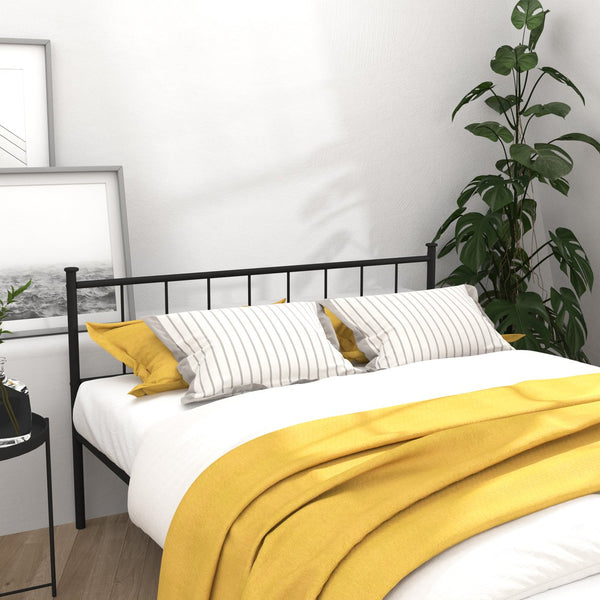 English Elm Full Platform Bed Frame with Integrated Headboard Footboard and Under Bed Storage Space W311P433478