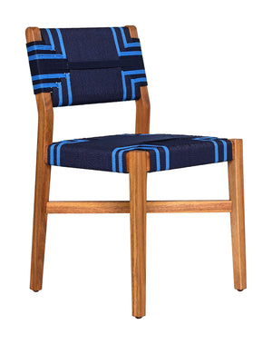 Serene Dining Chair Blue 704033 Zuo Modern