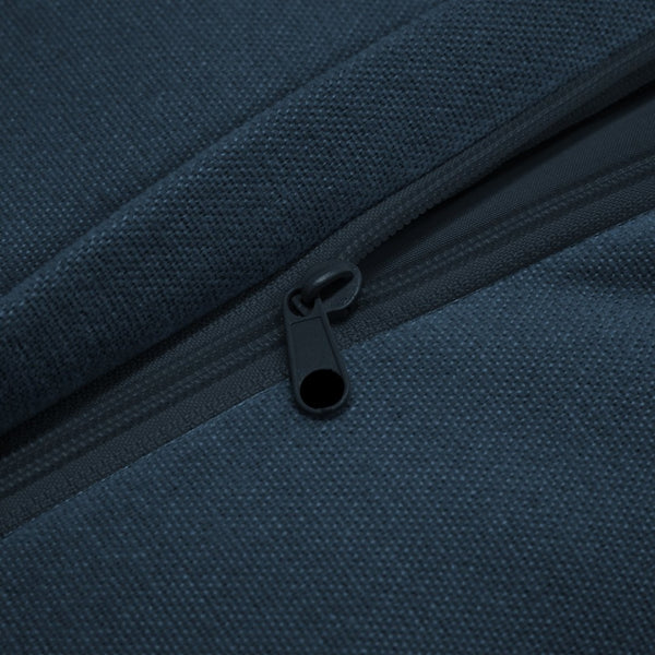 English Elm Set Of 2 Slipcovered Armchairs - Cozy Blue Chenille Accents For Living Room & Reading Nook Comfort W3041S00033-GIGA