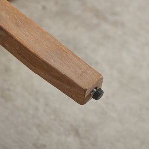 English Elm Mid Century Modern Barrel Dining Chair With Arms - Plush Linen, Durable Hardwood Frame, Versatile Use W1143P346925