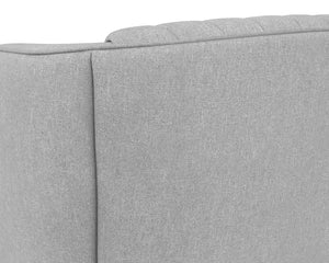 Sunpan Garrison Swivel Lounge Chair - Modern Elegance with Timeless Style and Comfortable Design Features Liv Dove