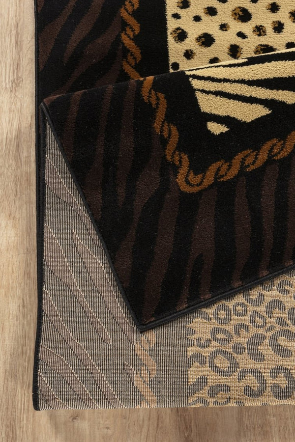 English Elm Tribes Bold Animal Print Area Rug 7 Ft. 10 In. X 10 Ft. 3 In. - Durable, Stain-Resistant, Kid-Friendly! B186P316760-GIGA