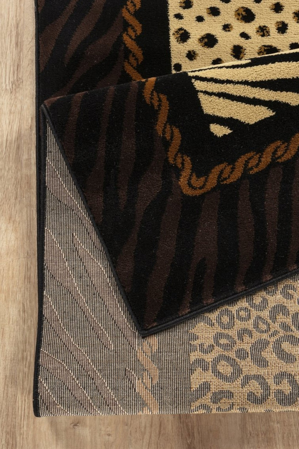 English Elm Tribes Multi Animal Print Area Rug - Stylish 2 Ft. X 3 Ft. Soft, Durable & Stain-Resistant Design B186P316763-GIGA