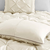 Madison Park Laurel Transitional 7 Piece Tufted Comforter Set MP10-434 Ivory