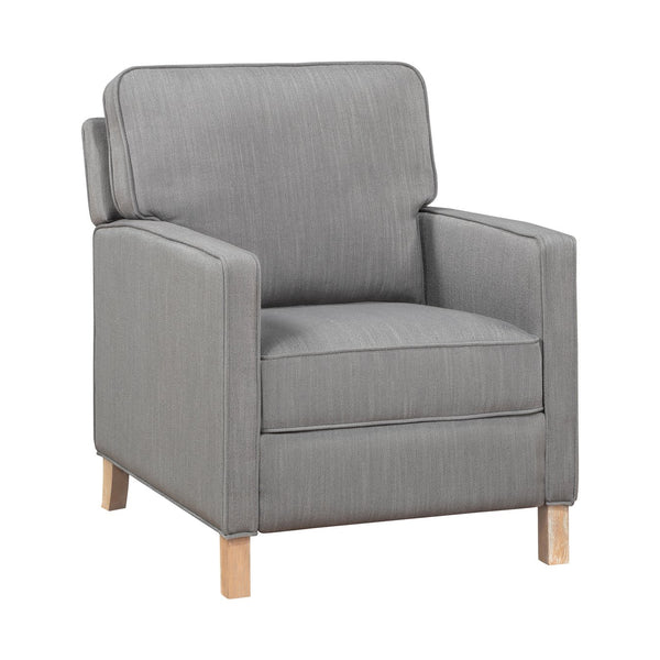 English Elm Classic Striped 3 Piece Living Room Set with Sofa Loveseat and Push Back Recliner B011S01554