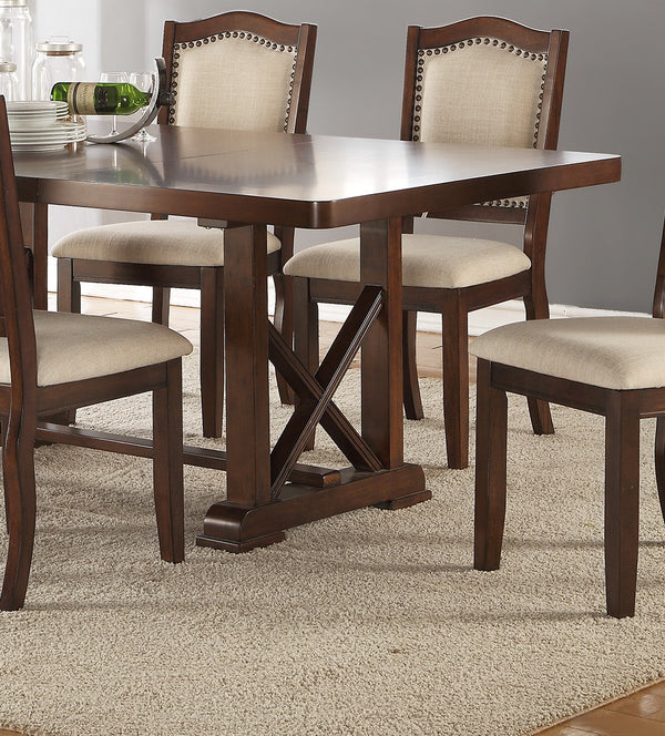 English Elm Classic 60" Dining Table with 18" Butterfly Leaf — Elegant Veneer Finish, Sturdy Rubberwood Base, 30"H Cherry 29 L x 30 W x 10 H B011S01790