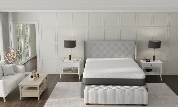 English Elm Pur Chill Gel Memory Foam Twin Mattress with Phase Change Cover for Cool Sleep B337P293558