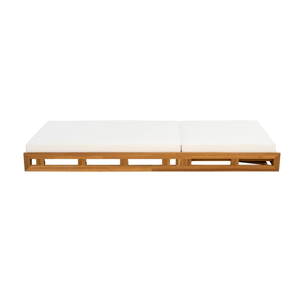 English Elm Christopher Knight Home® - Lounge Chaise Set - Elegant Acacia Wood With Plush 4" Water-Resistant Cushions For Ultimate Comfort N770P272405T_65429.00CUSH